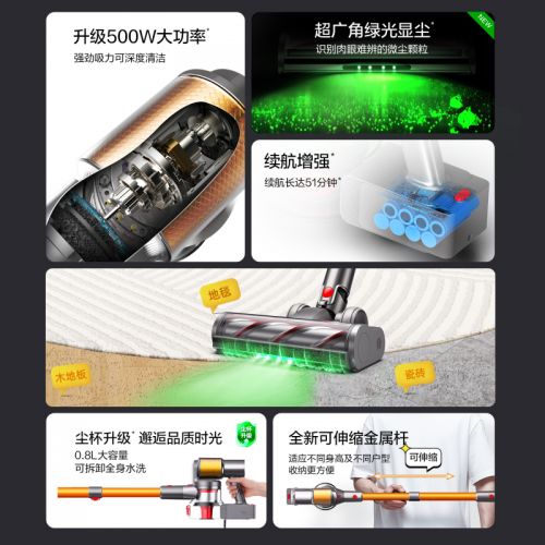 听泉鉴鲍无线听泉鉴鲍
家用大吸力除螨吸尘机T20 Pro